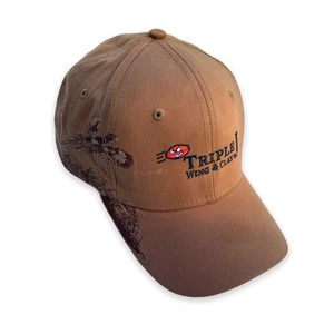 Triple J Wing And Clay Baseball Cap Wisconsin Duck Hunting